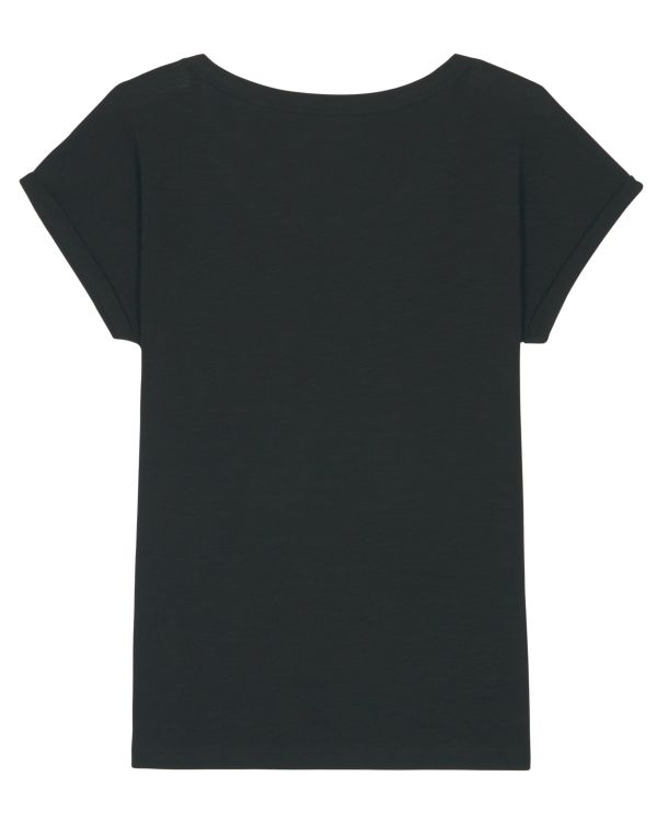 Stella Rounder Slub - Black - Rückseite 