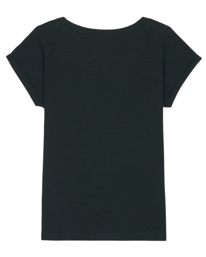 Stella Rounder Slub - Black - Rückseite 