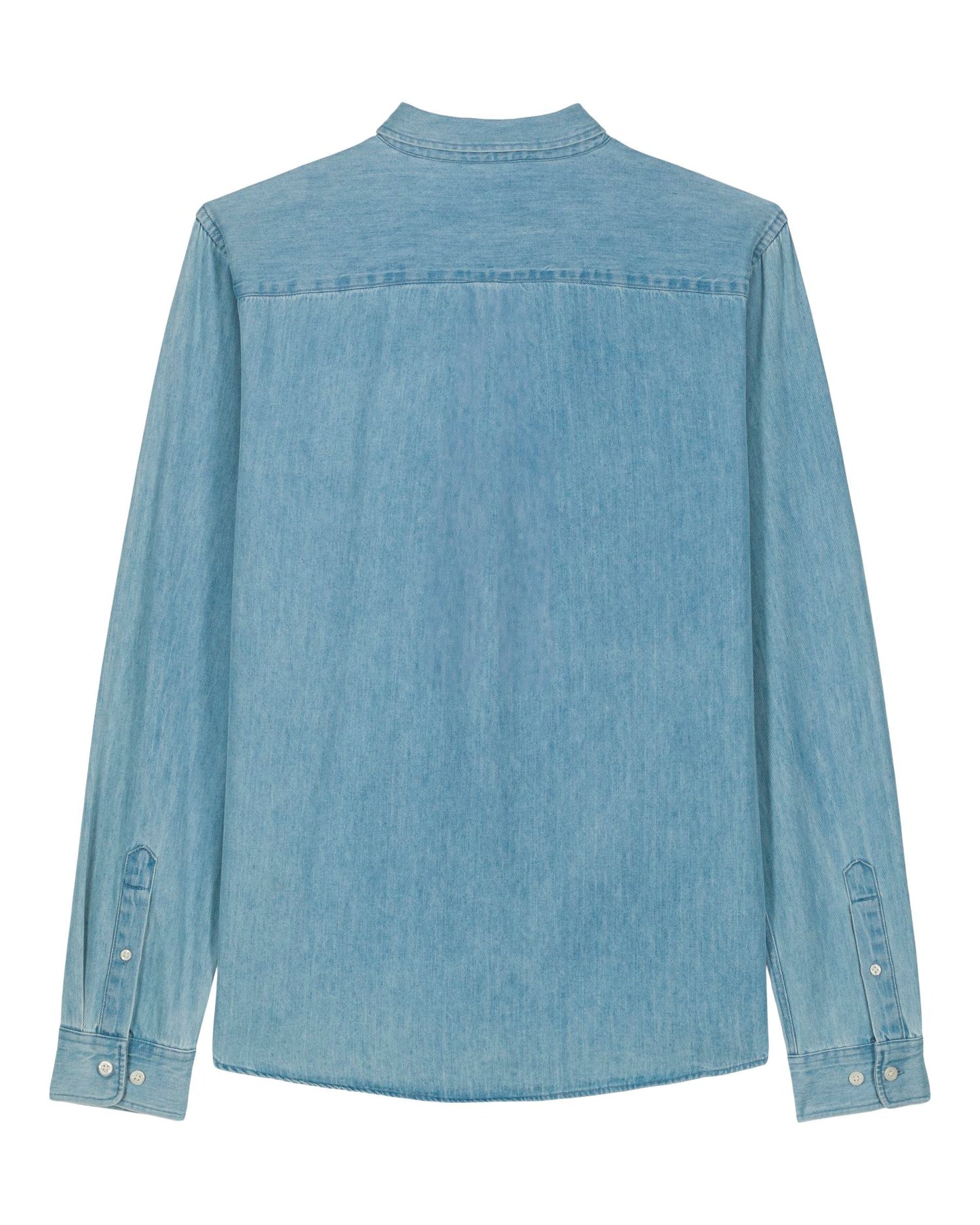 Stanley Denim Shirt - Light Wash - Rückseite 
