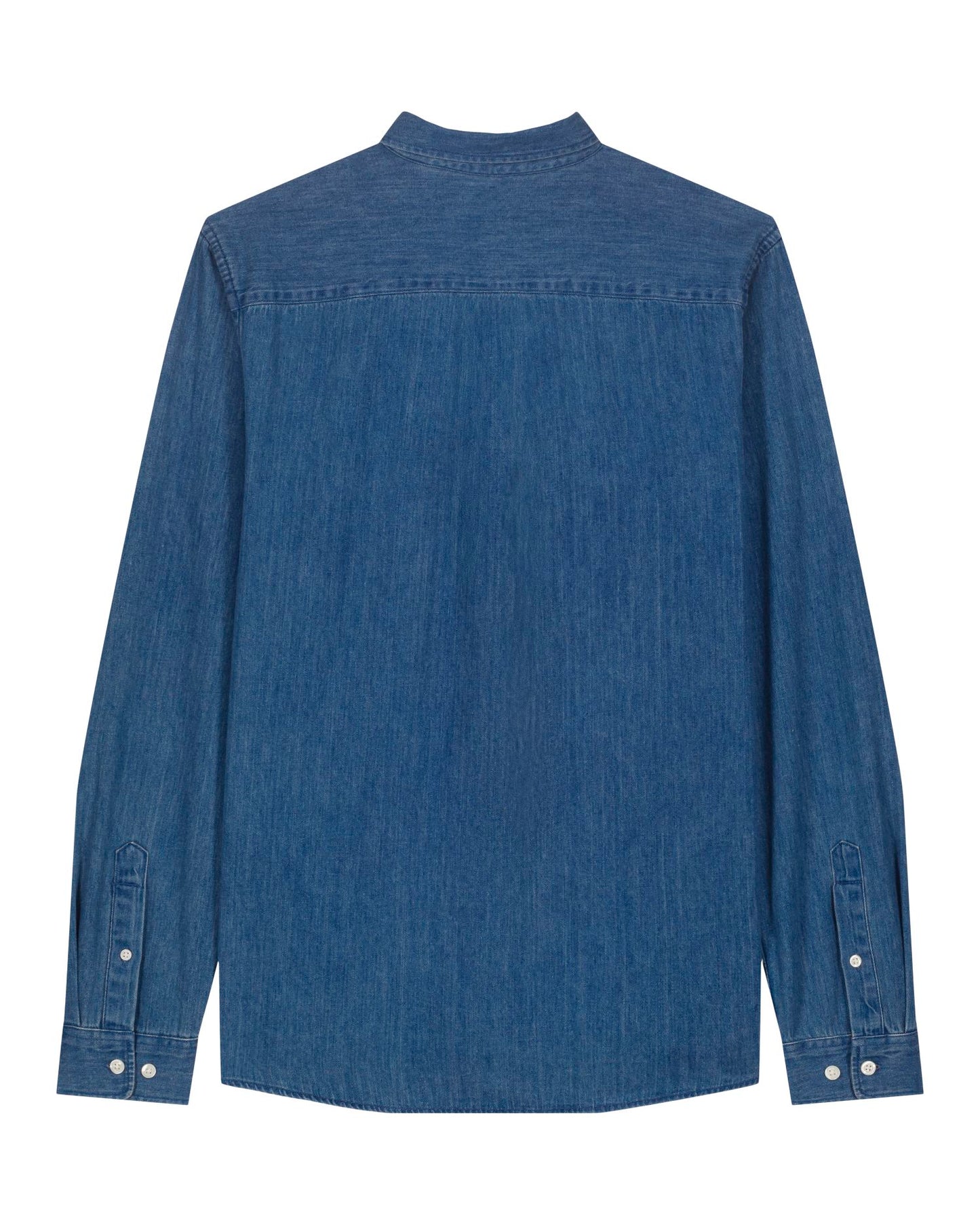 Stanley Denim Shirt - Mid Wash - Rückseite 