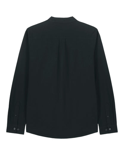 Stanley Oxford Shirt - Black - Rückseite 