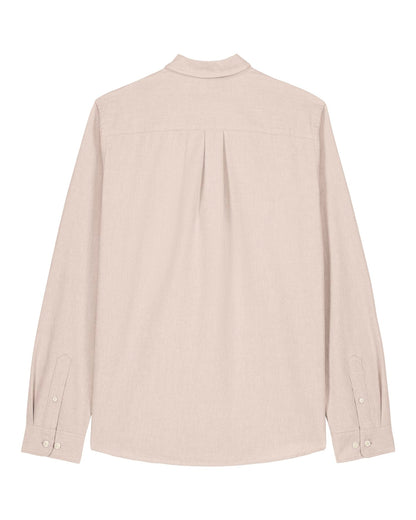 Stanley Oxford Shirt - Beige Oxford - Rückseite 