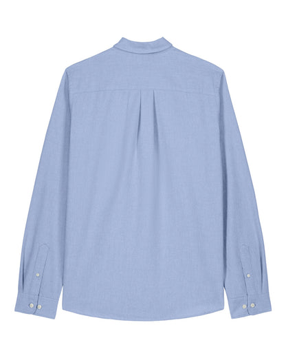 Stanley Oxford Shirt - Blue Oxford - Rückseite 