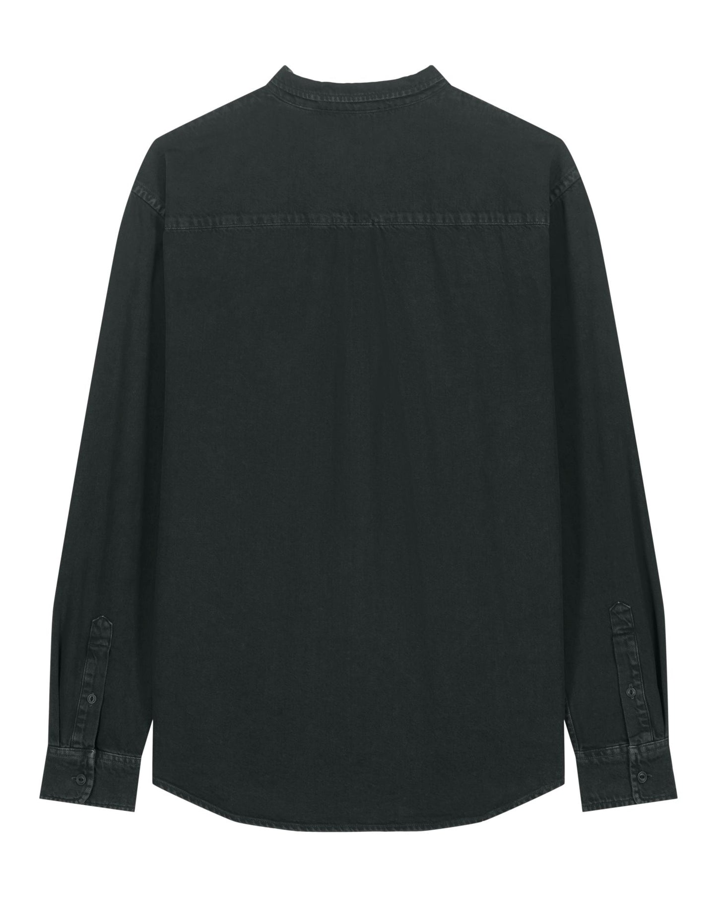 Worker Shirt - G. Dyed Black Rock - Rückseite 