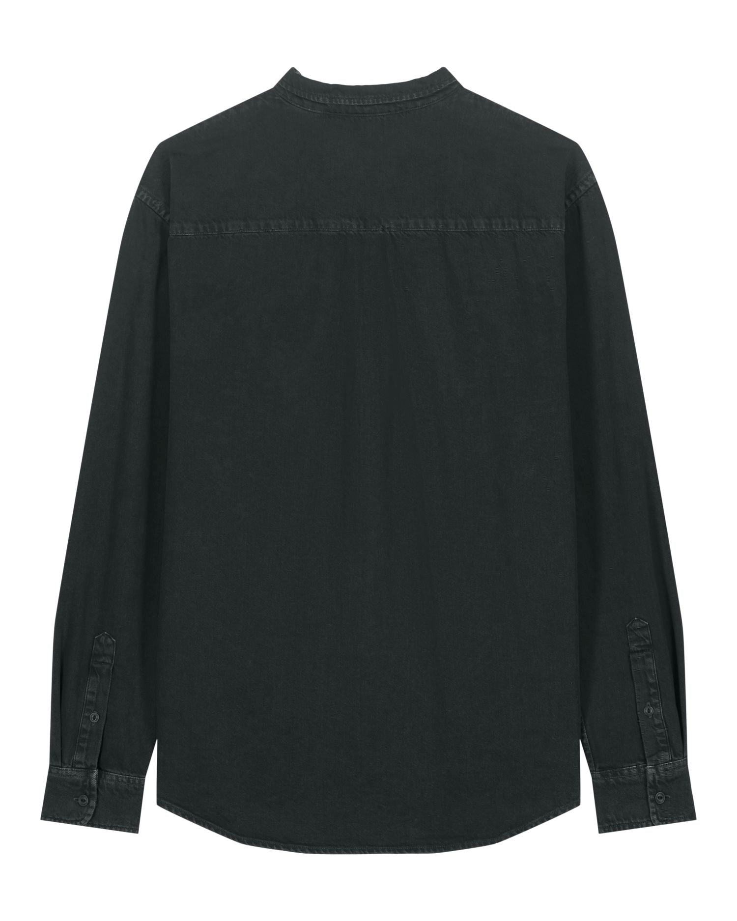 Worker Shirt - G. Dyed Black Rock - Rückseite 