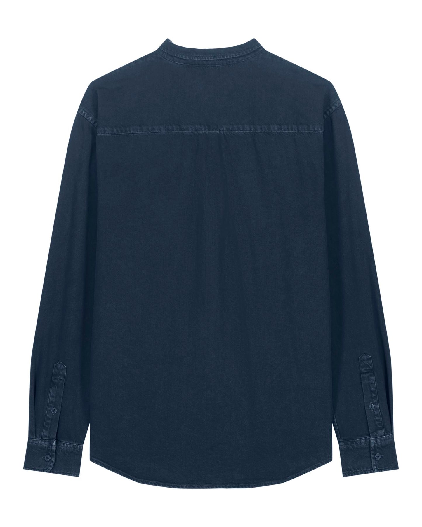 Worker Shirt - G.Dyed Navy - Rückseite 