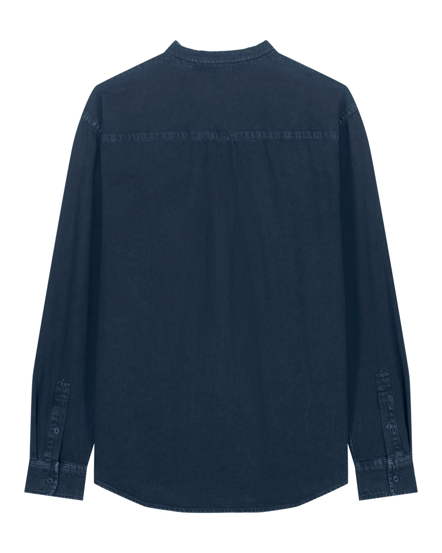 Worker Shirt - G.Dyed Navy - Rückseite 