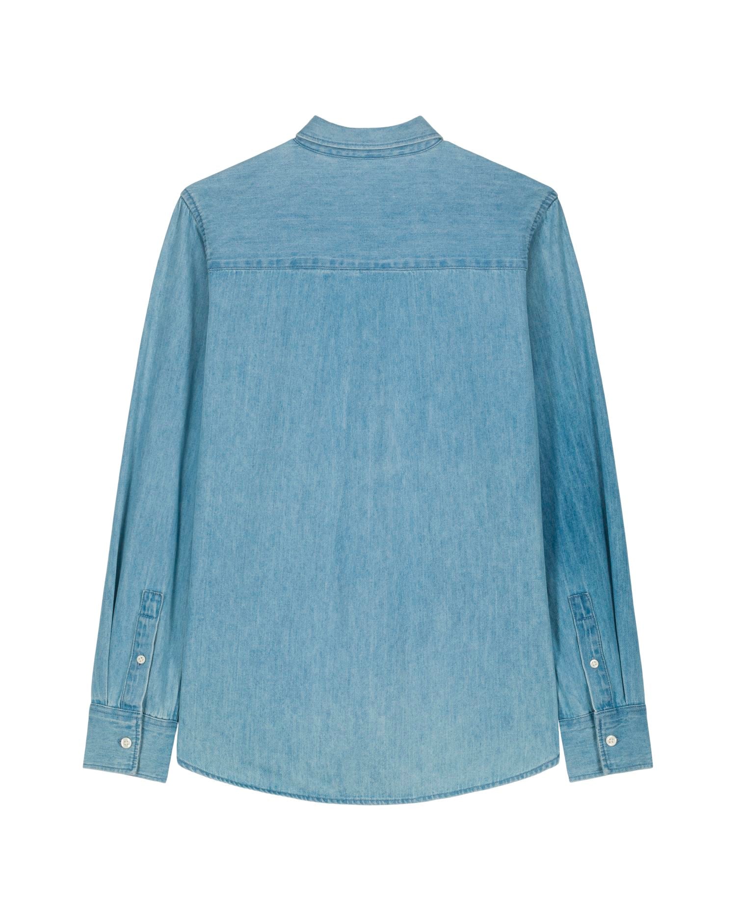 Stella Denim Shirt - Light Wash - Rückseite 