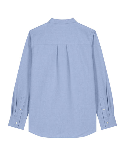 Stella Oxford Shirt - Blue Oxford - Rückseite 