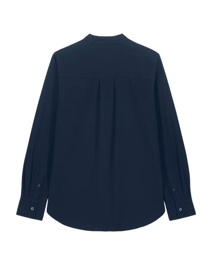 Stella Oxford Shirt - French Navy - Rückseite 