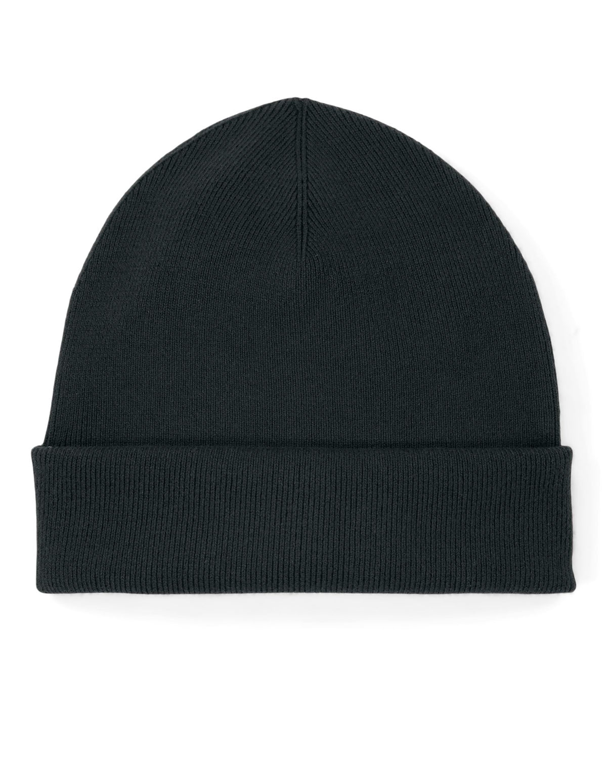 Rib Beanie 2.0 - Black - Vorderseite 