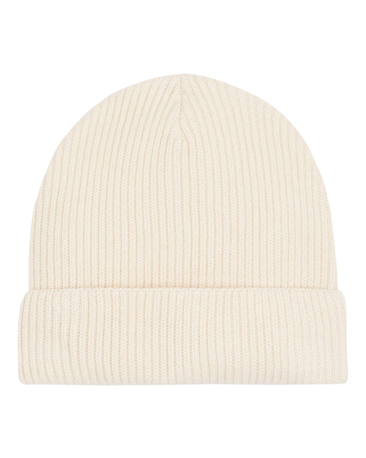 Fisherman Beanie - Natural - Vorderseite 