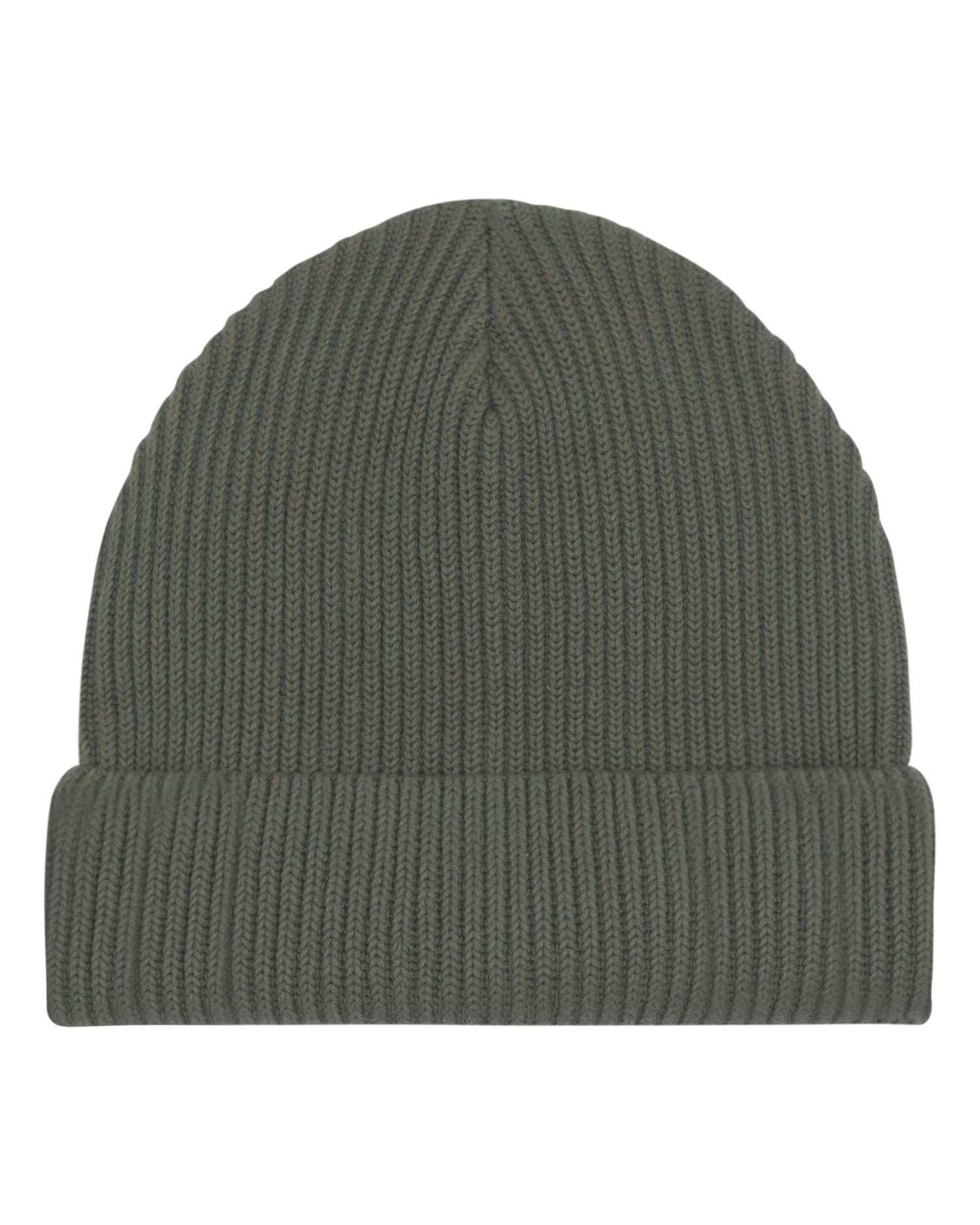 Fisherman Beanie - Khaki - Vorderseite 