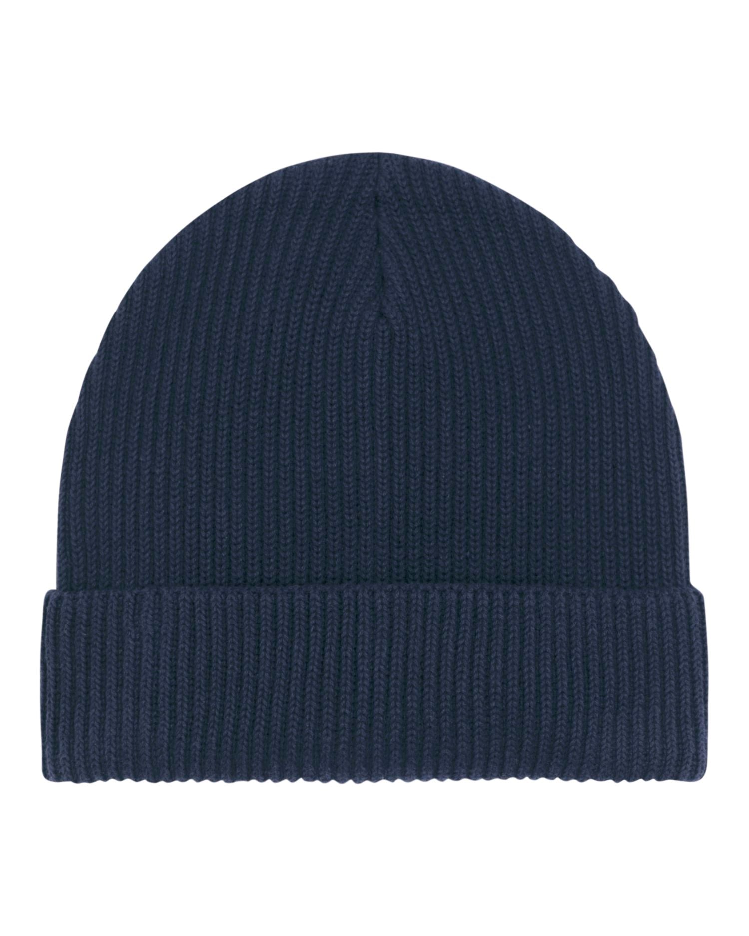 Fisherman Beanie - French Navy - Vorderseite 
