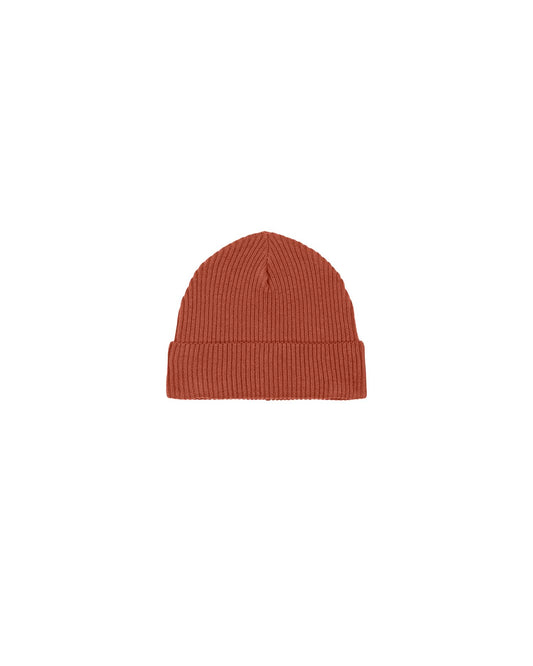 Fisherman Beanie - Heritage Brown - Vorderseite 