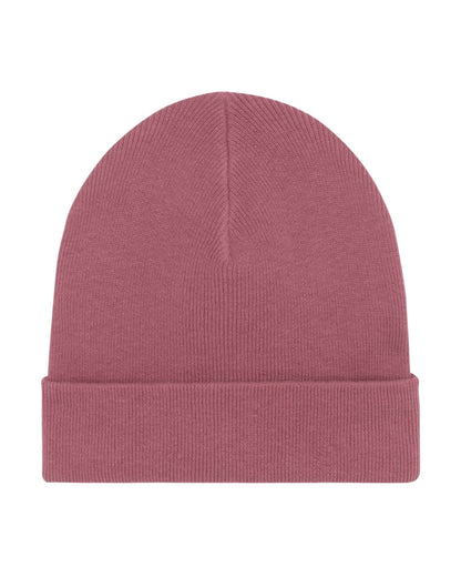 Rib Beanie - Hibiscus Rose - Vorderseite 
