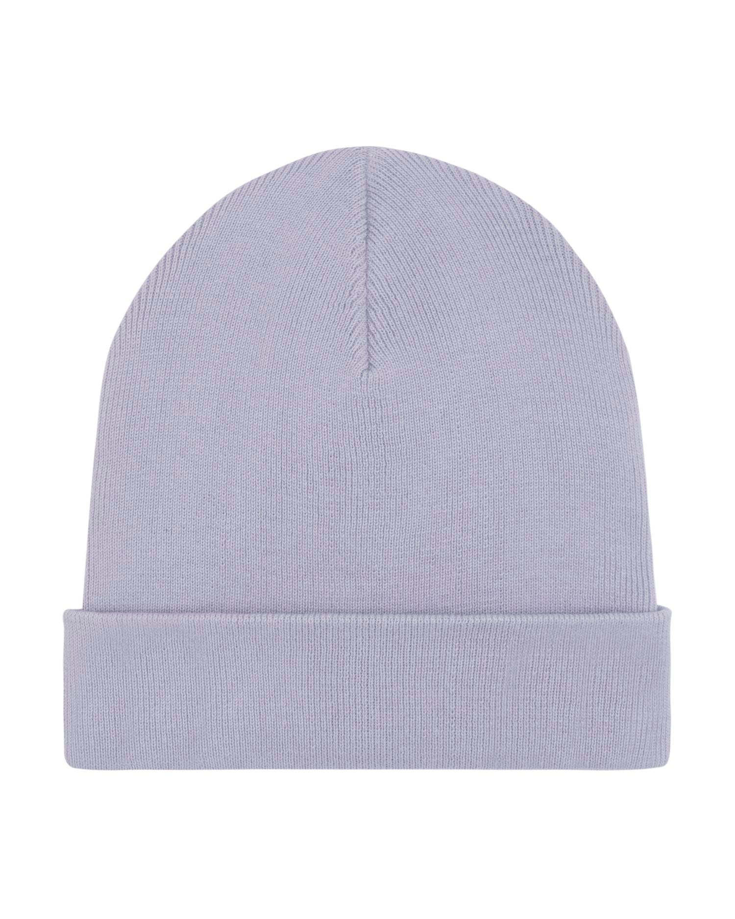 Rib Beanie - Lavender - Vorderseite 