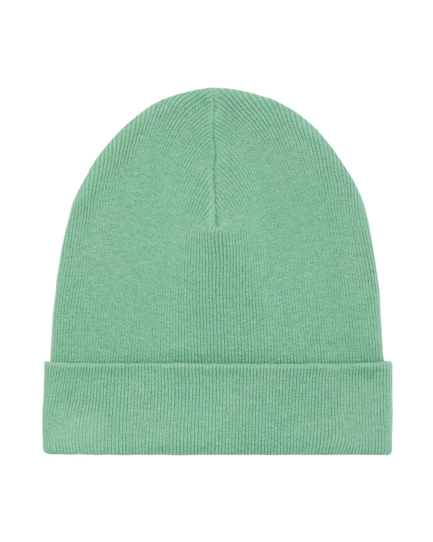 Rib Beanie - Dusty Mint - Vorderseite 