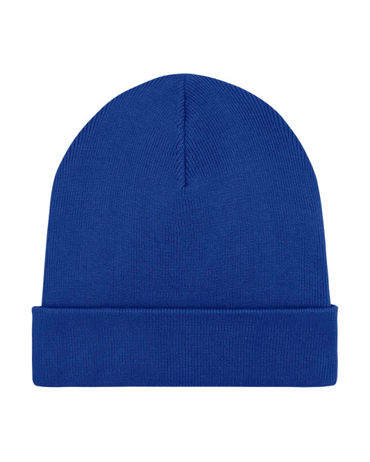 Rib Beanie - Worker Blue - Vorderseite 
