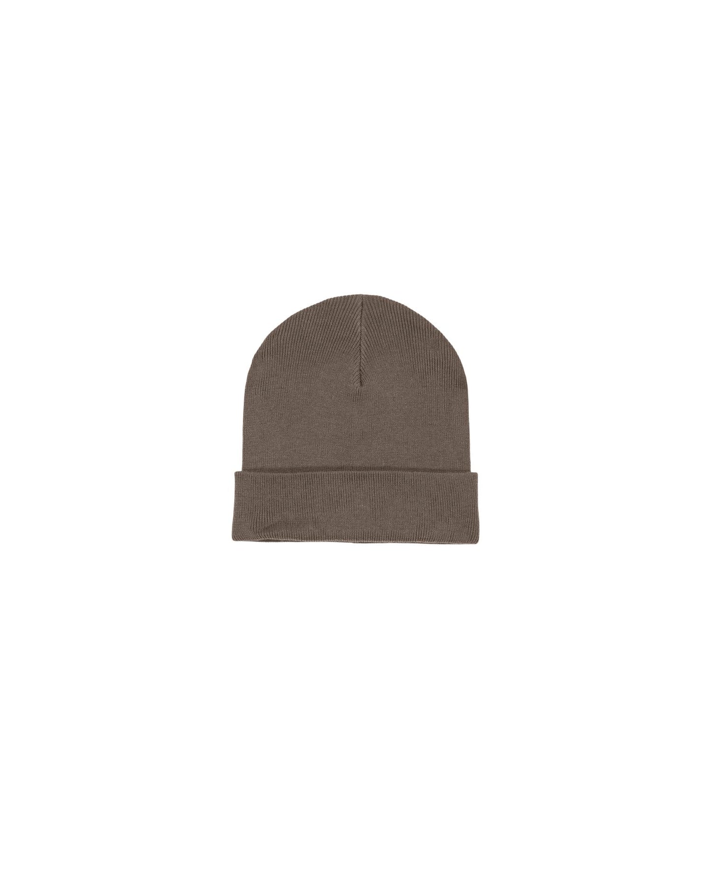 Rib Beanie - Mocha - Vorderseite 