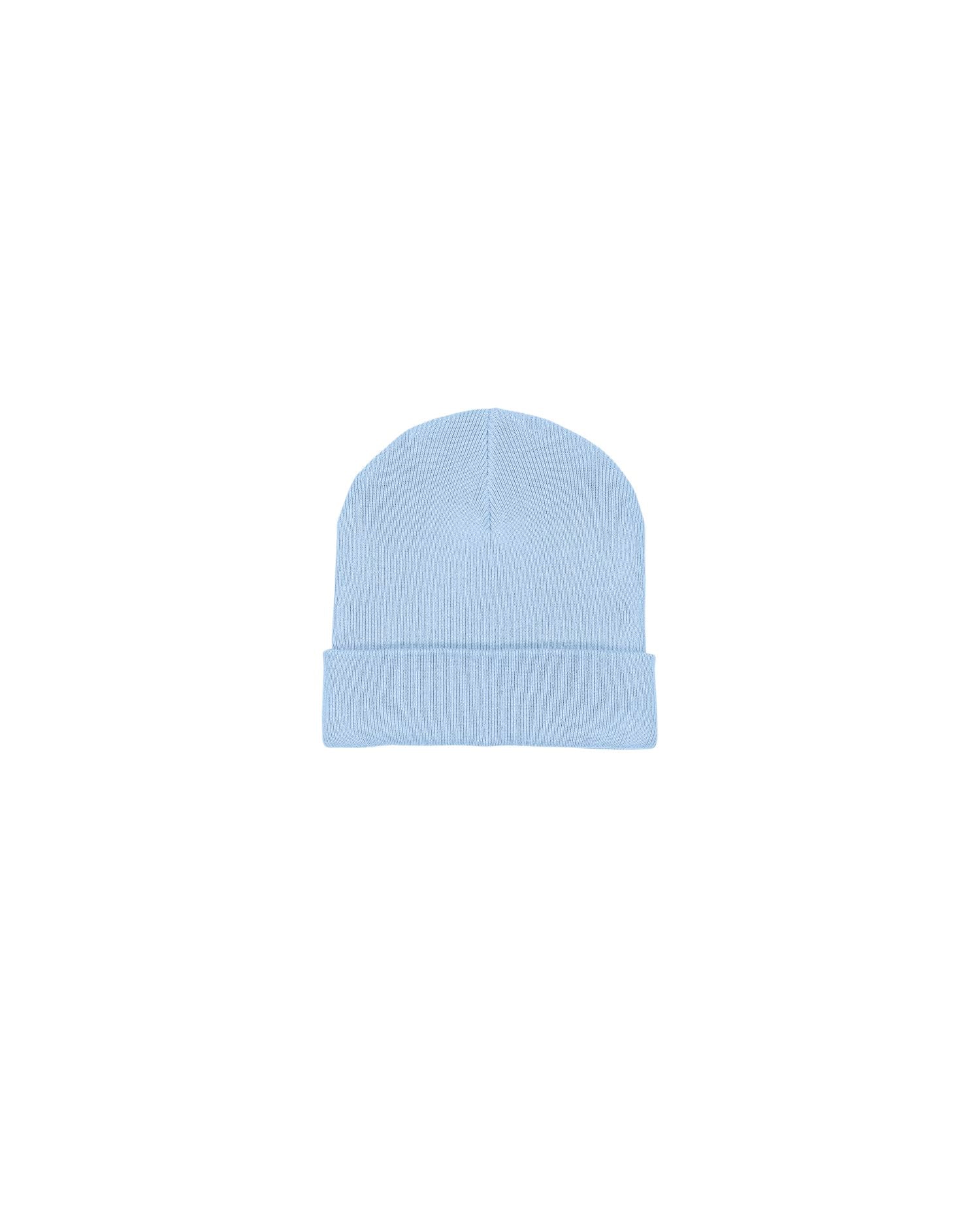 Rib Beanie - Blue Soul - Vorderseite 
