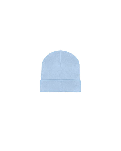 Rib Beanie - Blue Soul - Vorderseite 