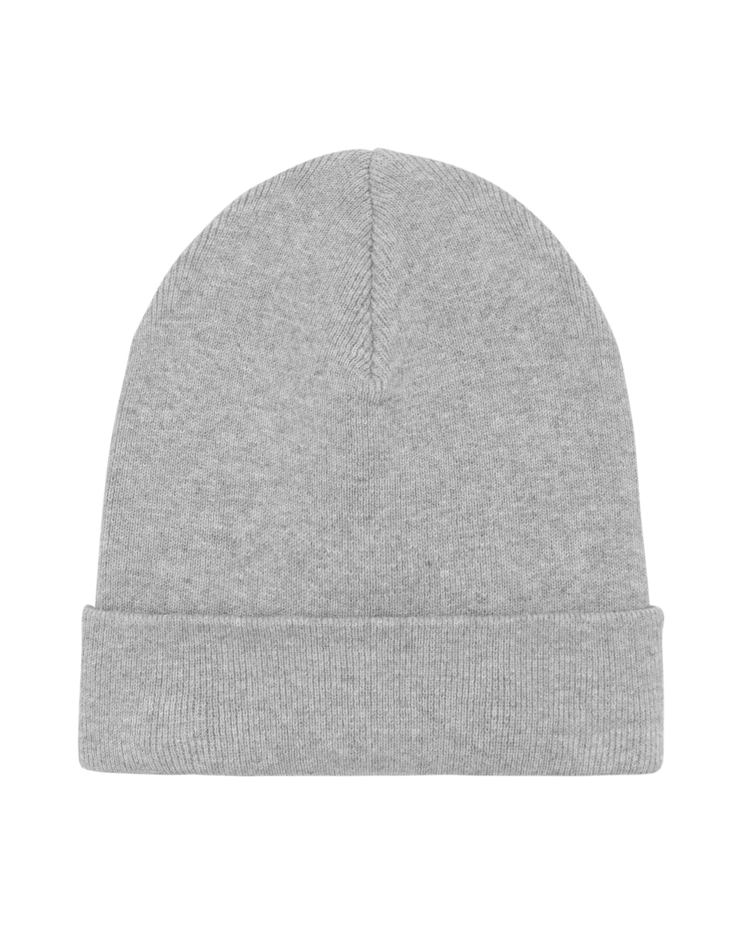 Rib Beanie - Heather Grey - Vorderseite 