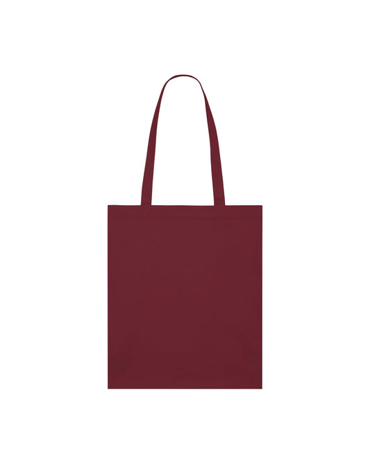 Light Tote Bag - Burgundy - Vorderseite 