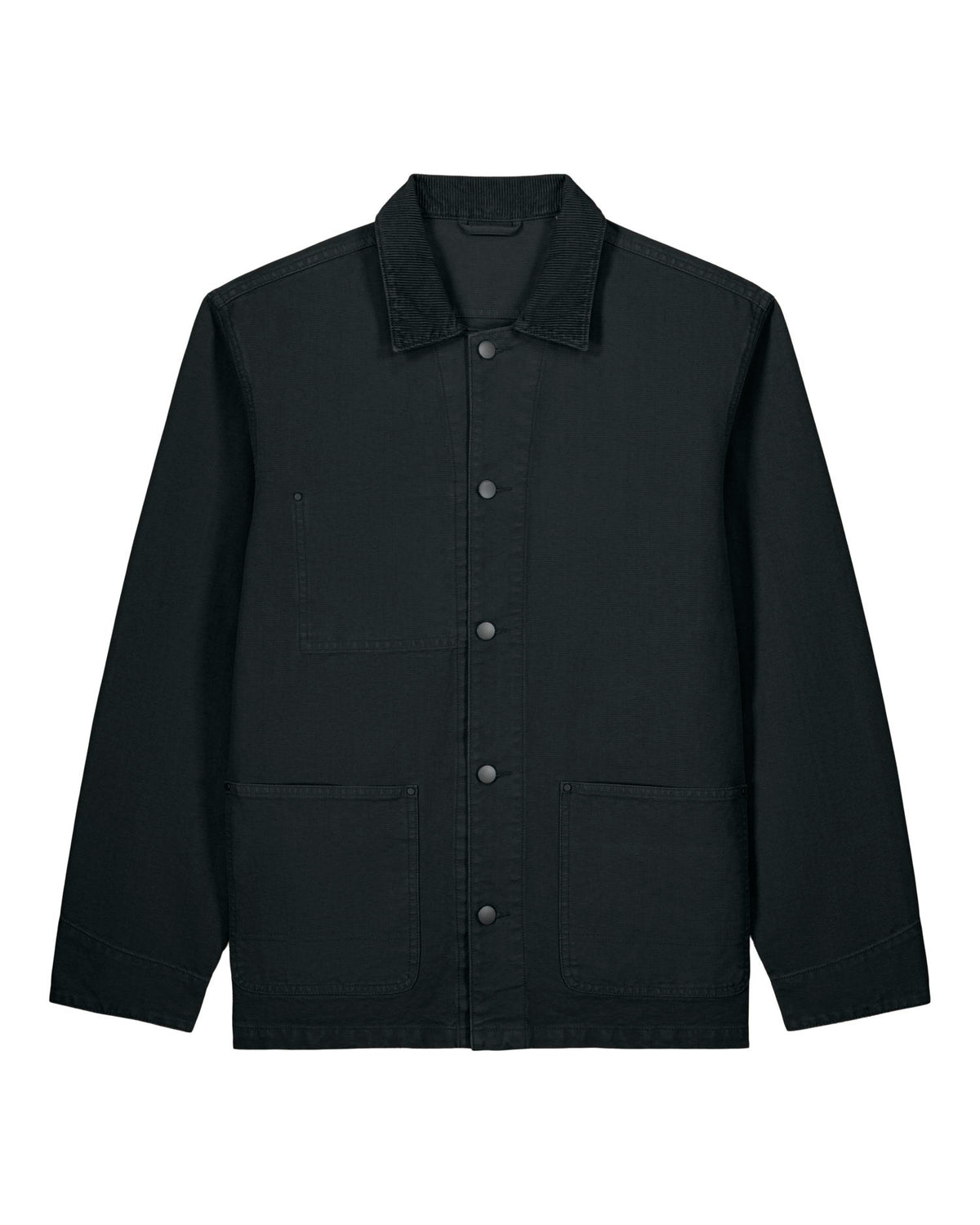 Chore Jacket - G. Dyed Black - Vorderseite 