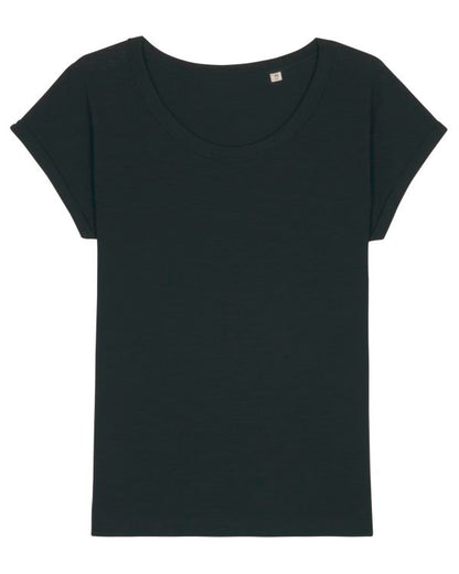 Stella Rounder Slub - Black - Vorderseite 