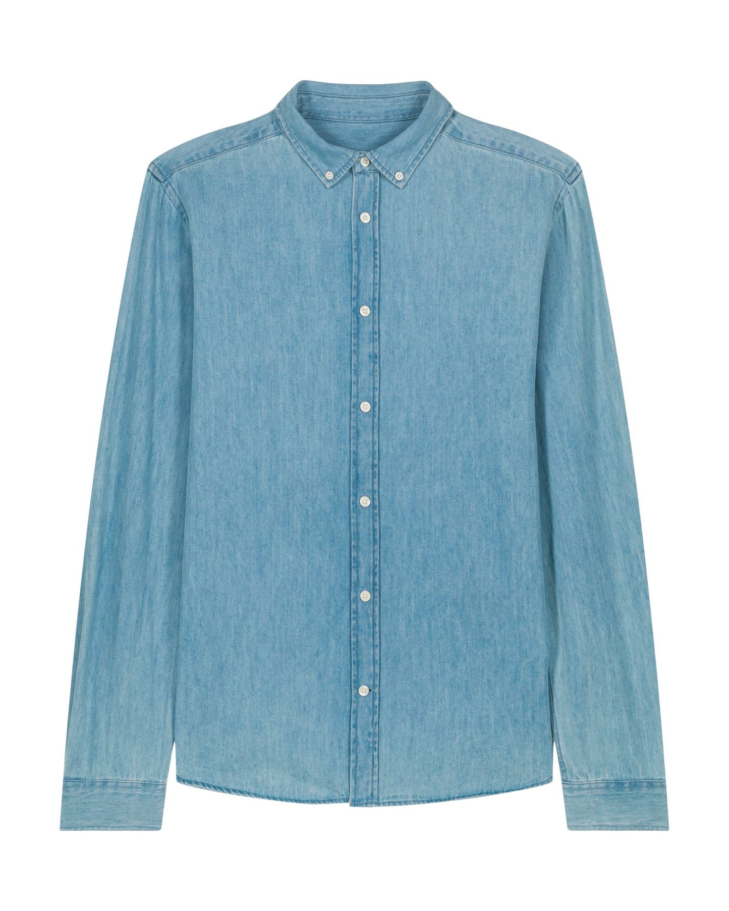 Stanley Denim Shirt - Light Wash - Vorderseite 