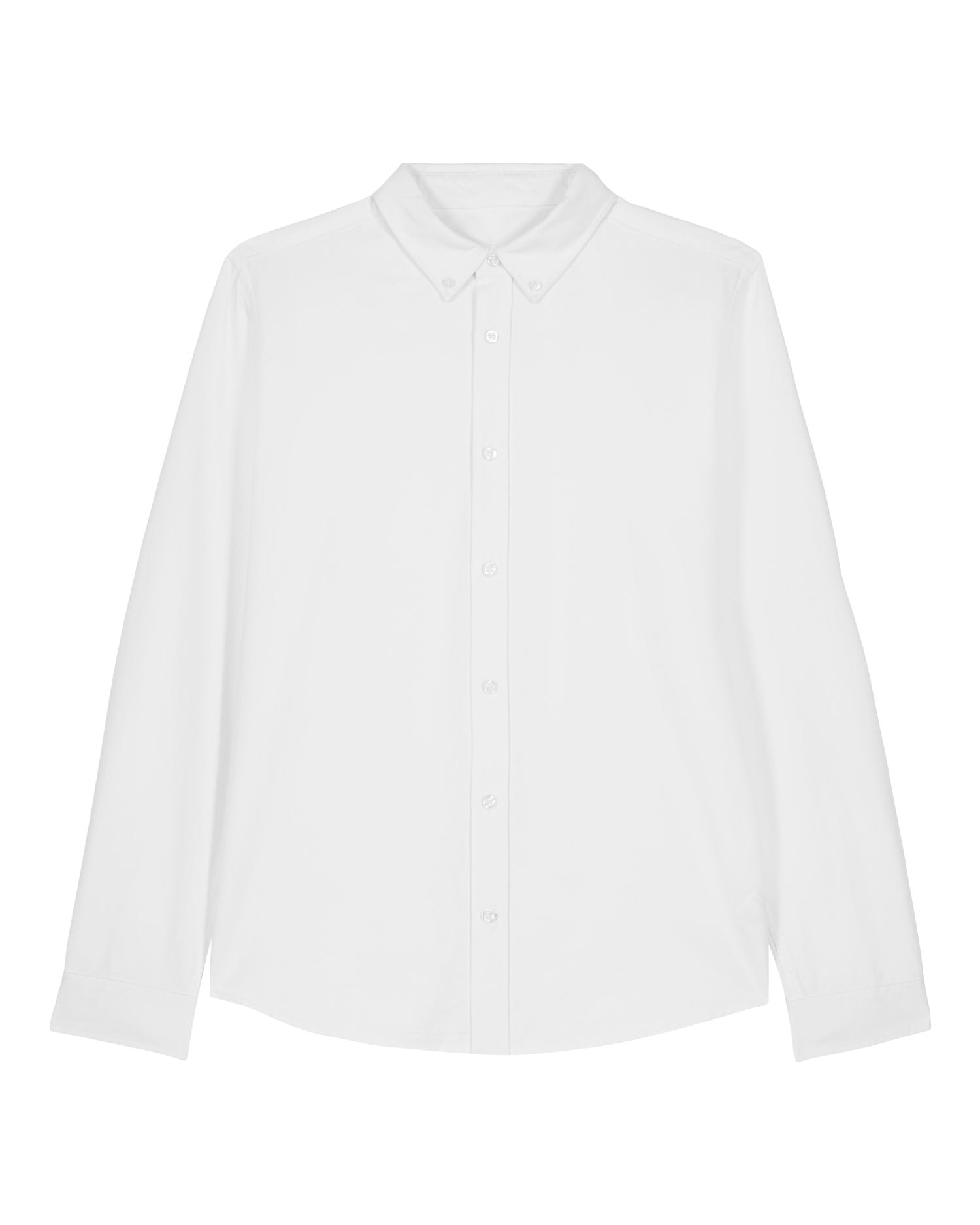 Stanley Oxford Shirt - White - Vorderseite 