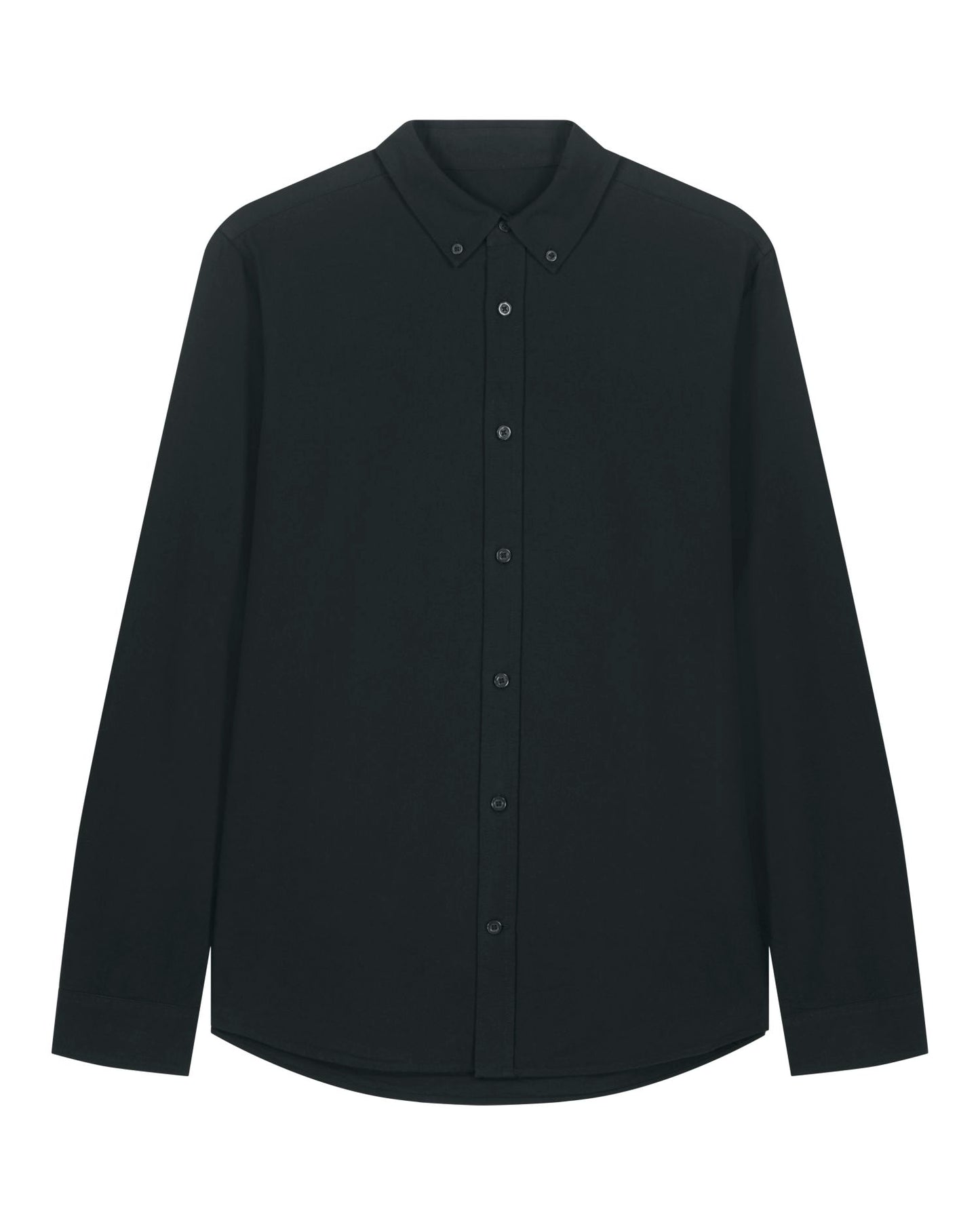 Stanley Oxford Shirt - Black - Vorderseite 