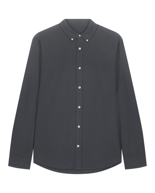 Stanley Oxford Shirt - Anthracite - Vorderseite 