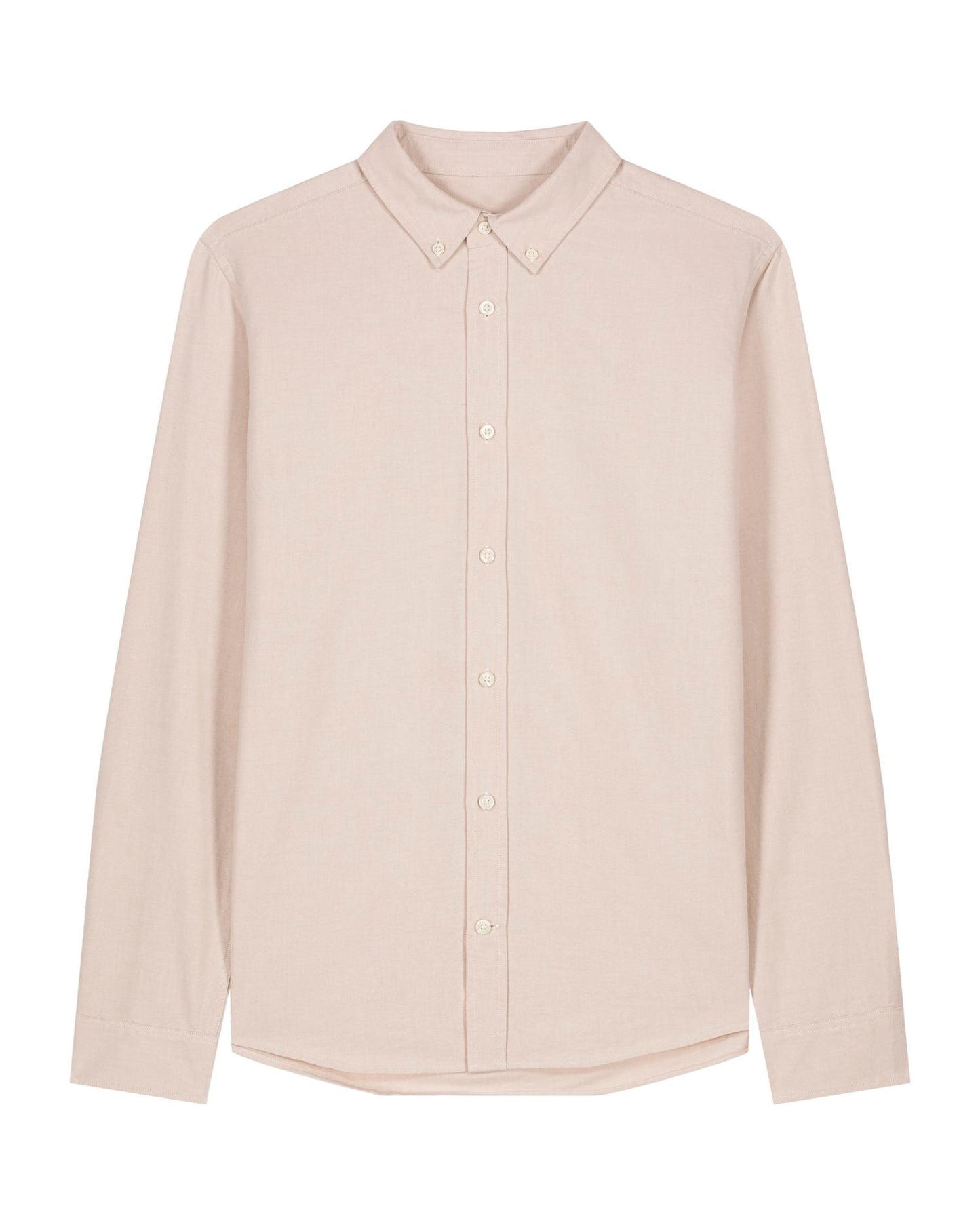 Stanley Oxford Shirt - Beige Oxford - Vorderseite 