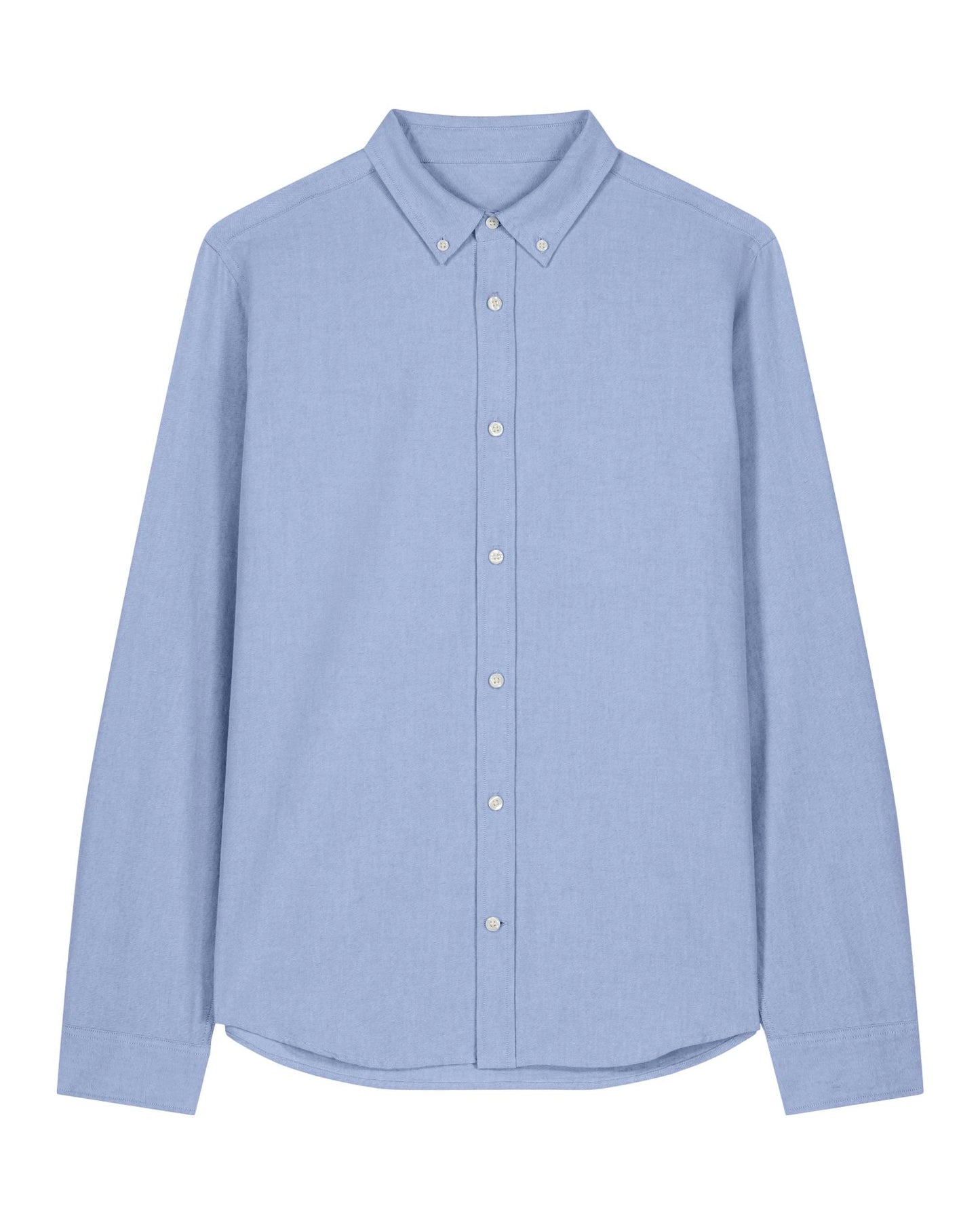 Stanley Oxford Shirt - Blue Oxford - Vorderseite 