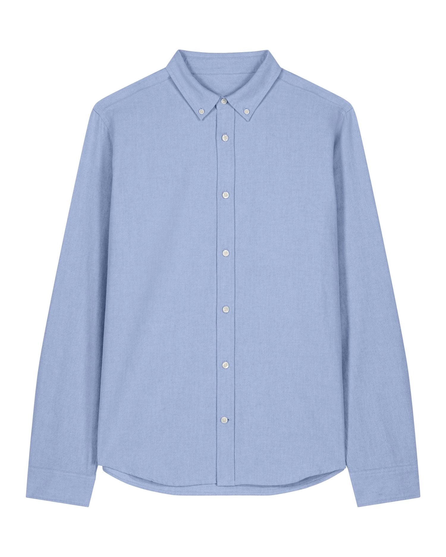 Stanley Oxford Shirt - Blue Oxford - Vorderseite 