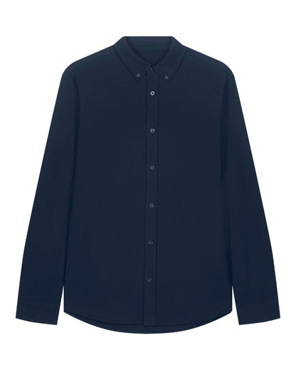 Stanley Oxford Shirt - French Navy - Vorderseite 