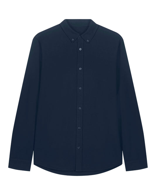 Stanley Oxford Shirt - French Navy - Vorderseite 