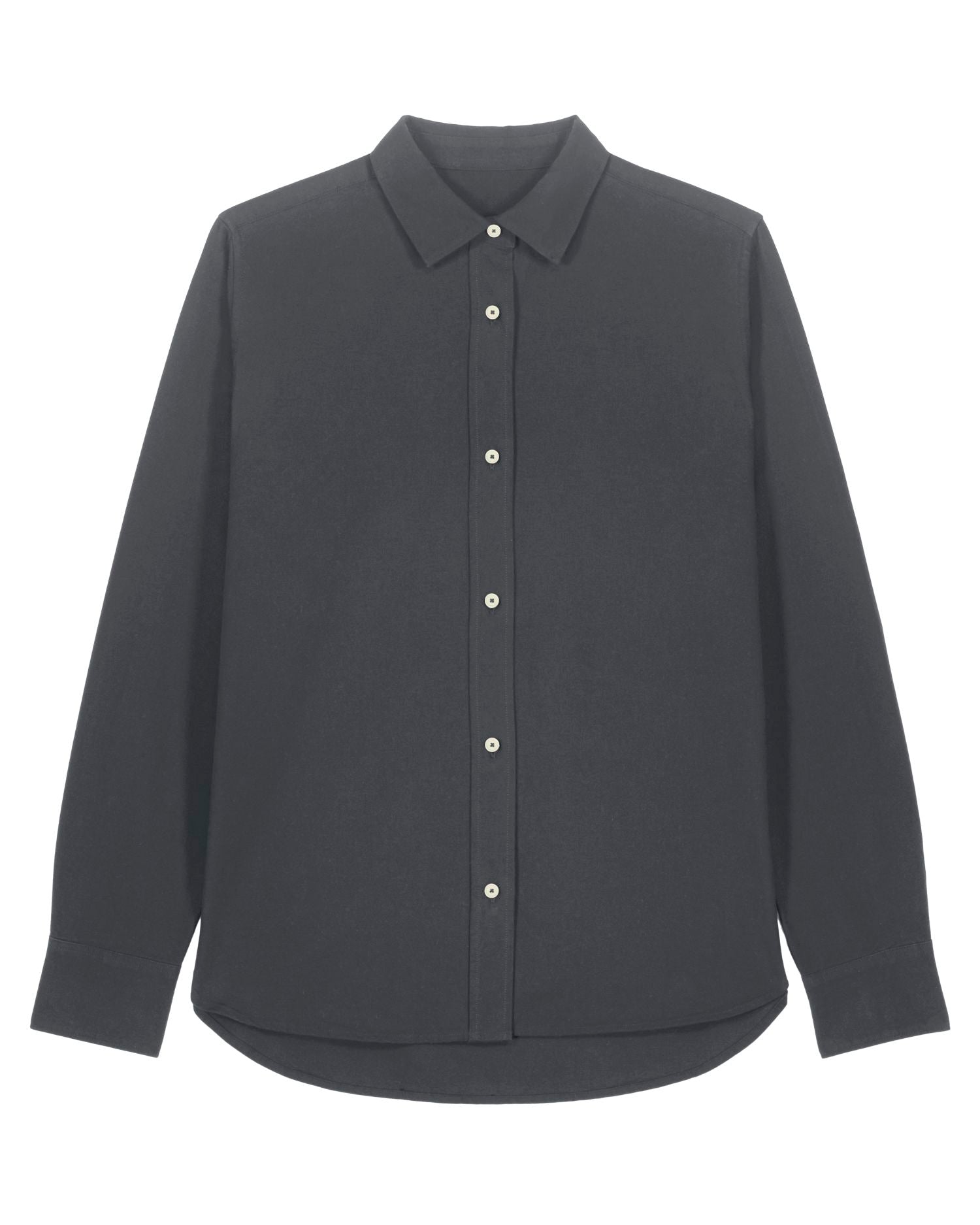 Stella Oxford Shirt - Anthracite - Vorderseite 