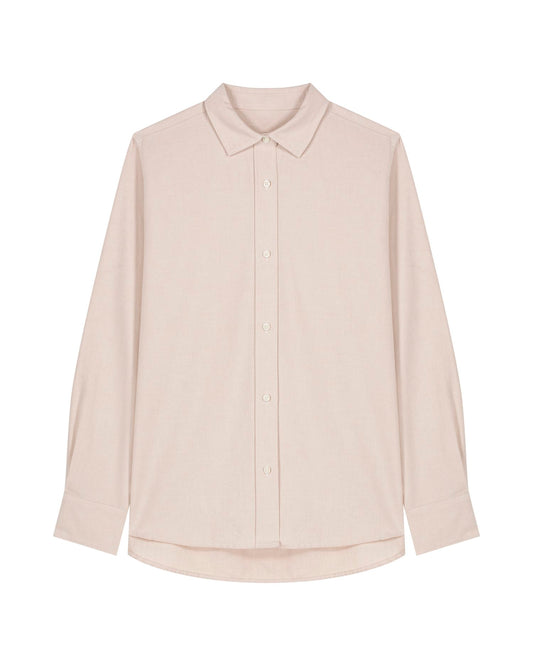 Stella Oxford Shirt - Beige Oxford - Vorderseite 