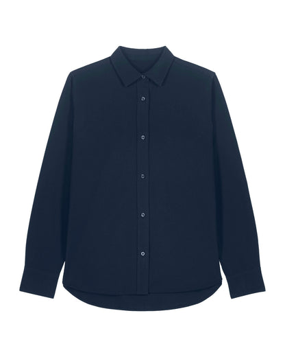 Stella Oxford Shirt - French Navy - Vorderseite 