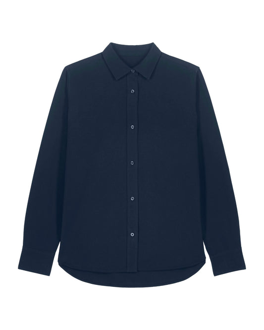 Stella Oxford Shirt - French Navy - Vorderseite 
