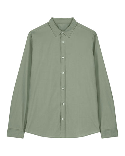 Stella Styler Shirt - Soft Khaki - Vorderseite 