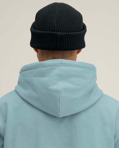 Fisherman Beanie 2.0 - Black - Rückseite 