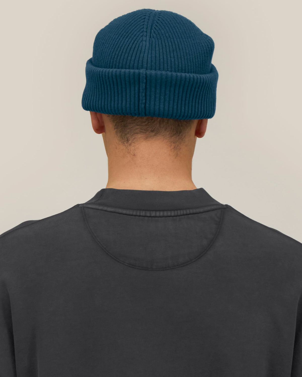 Fisherman Beanie 2.0 - Deep Teal - Rückseite 