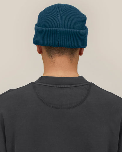 Fisherman Beanie 2.0 - Deep Teal - Rückseite 