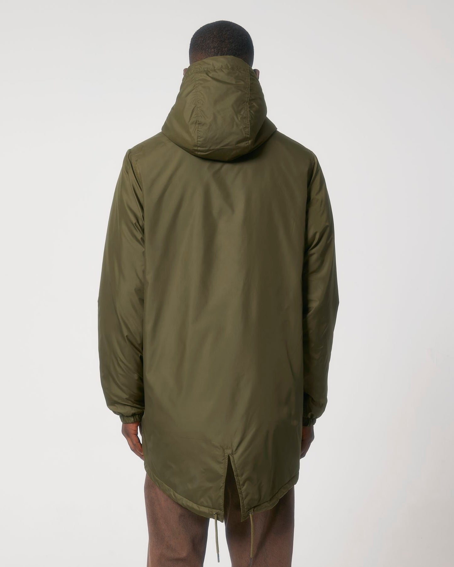 Padded Parker - British Khaki - Rückseite 
