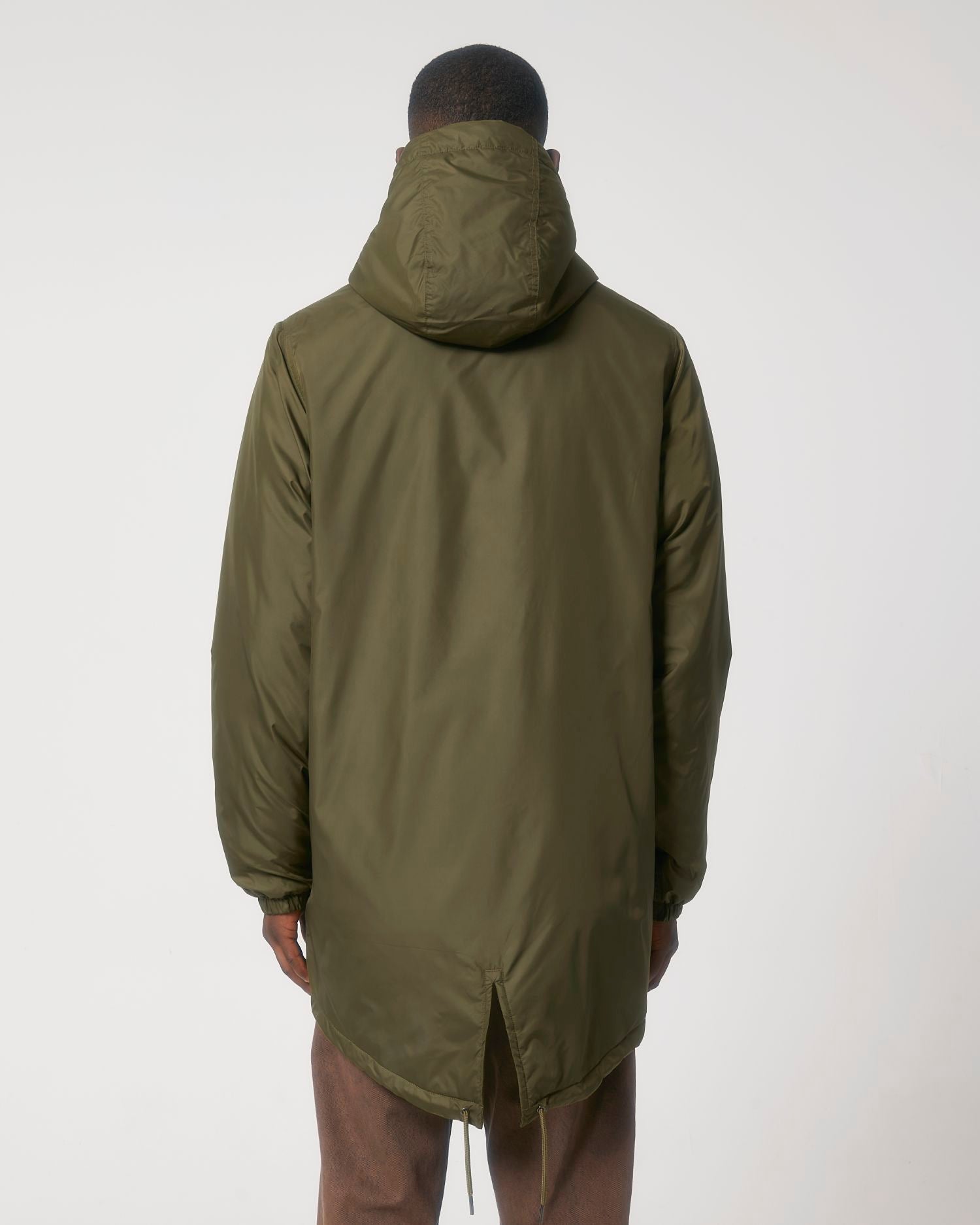 Padded Parker - British Khaki - Rückseite 