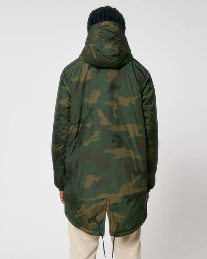 Padded Parker AOP - Camouflage - Rückseite 